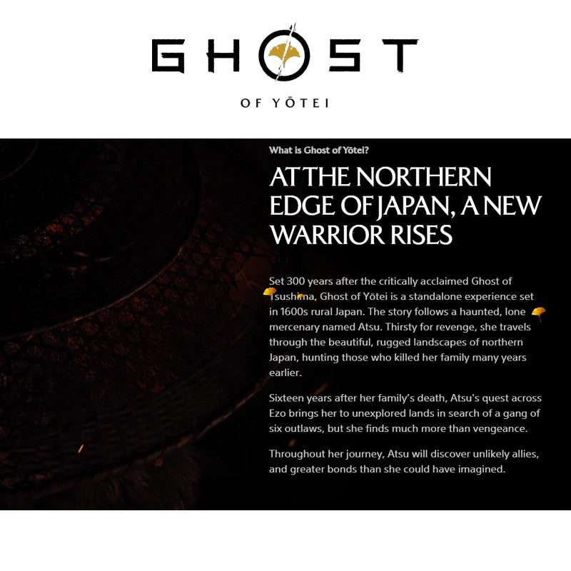 PS5 Ghost of Yotei Games Playstation 5 PS5 Standard Edition