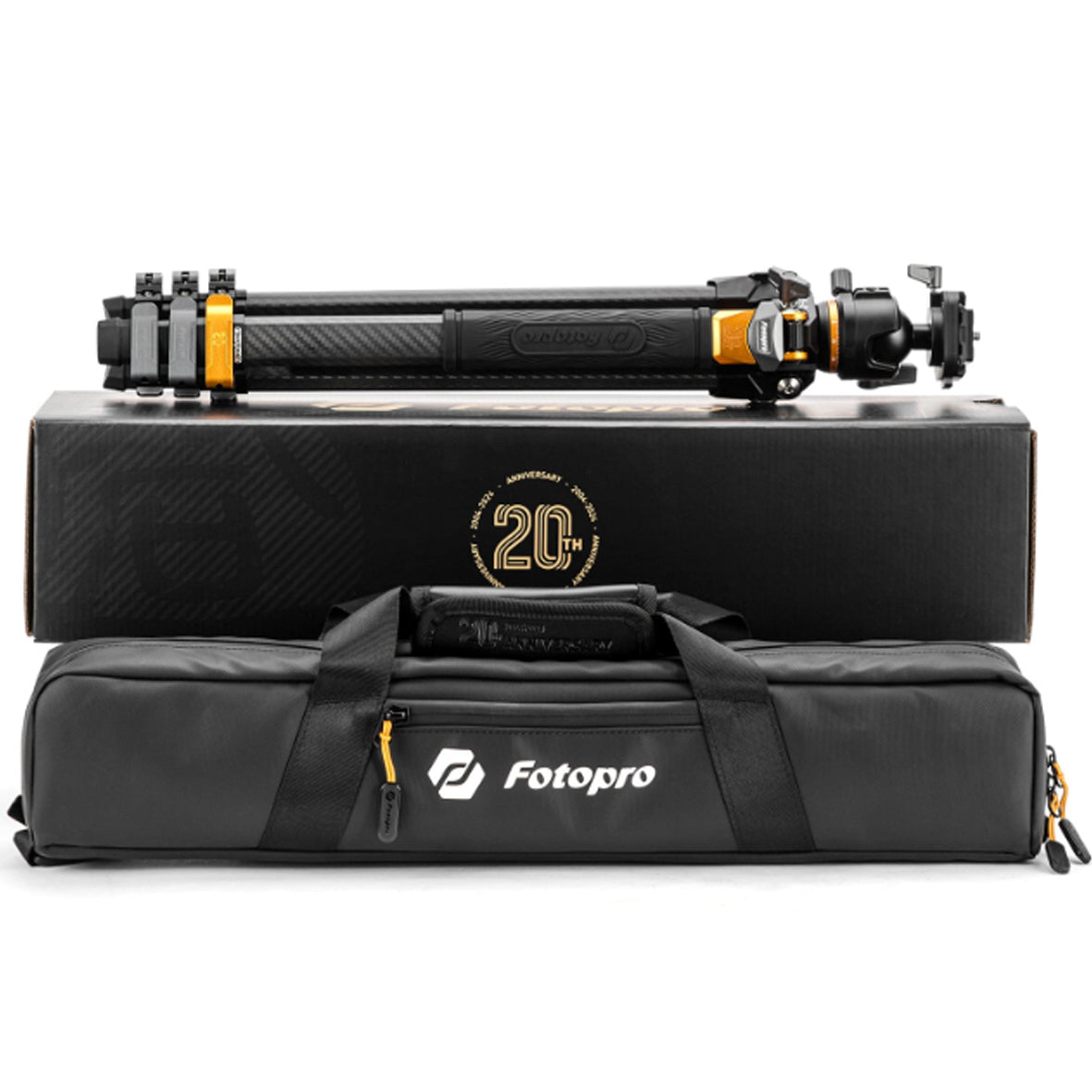 Fotopro Tripod Origin+O-7H (20th)/Black + Gold