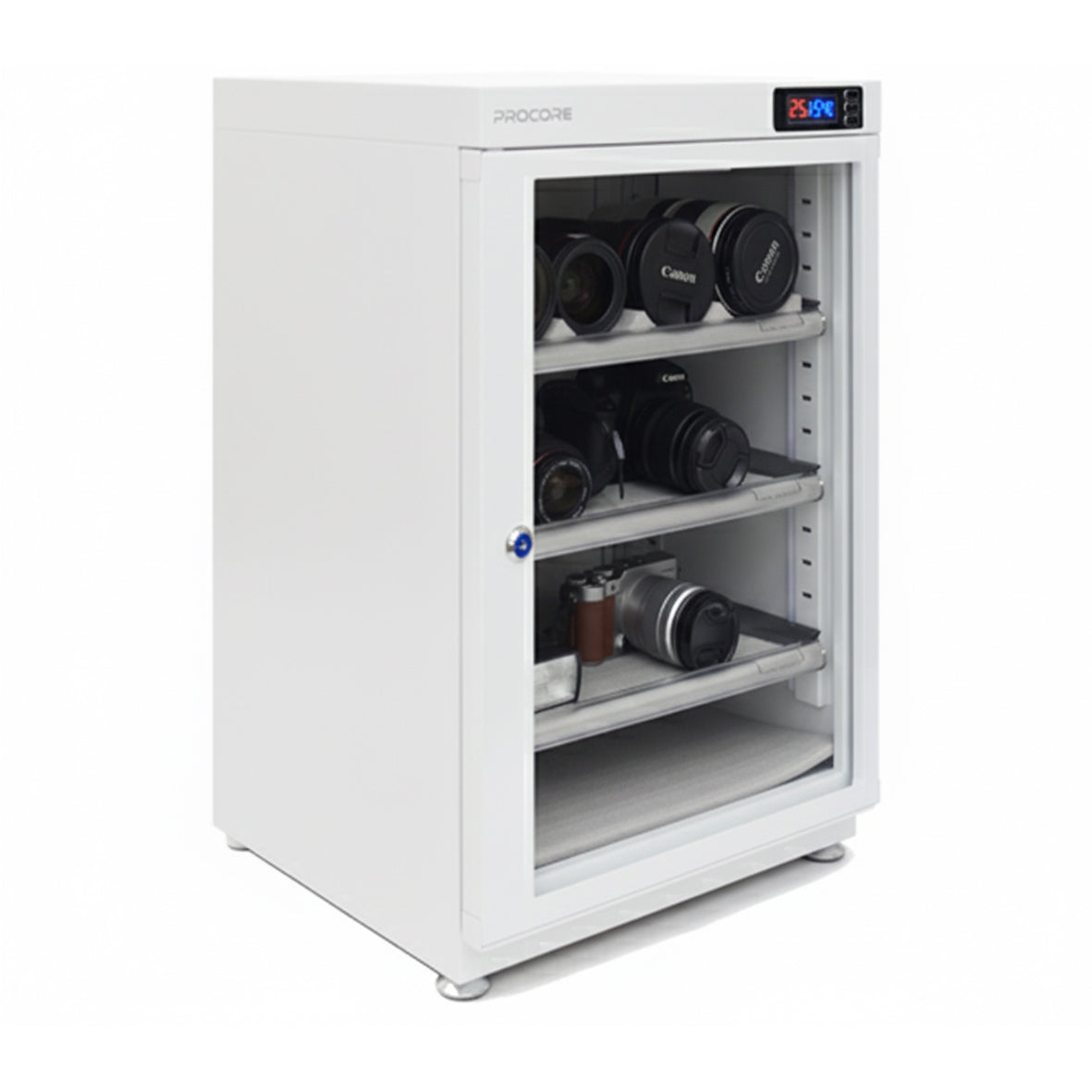 Procore PC-55S 55L Electronic Dry Cabinet White
