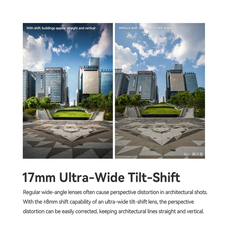 TTArtisan 17mm F4 Tilt-Shift Lens for Fujifilm GFX