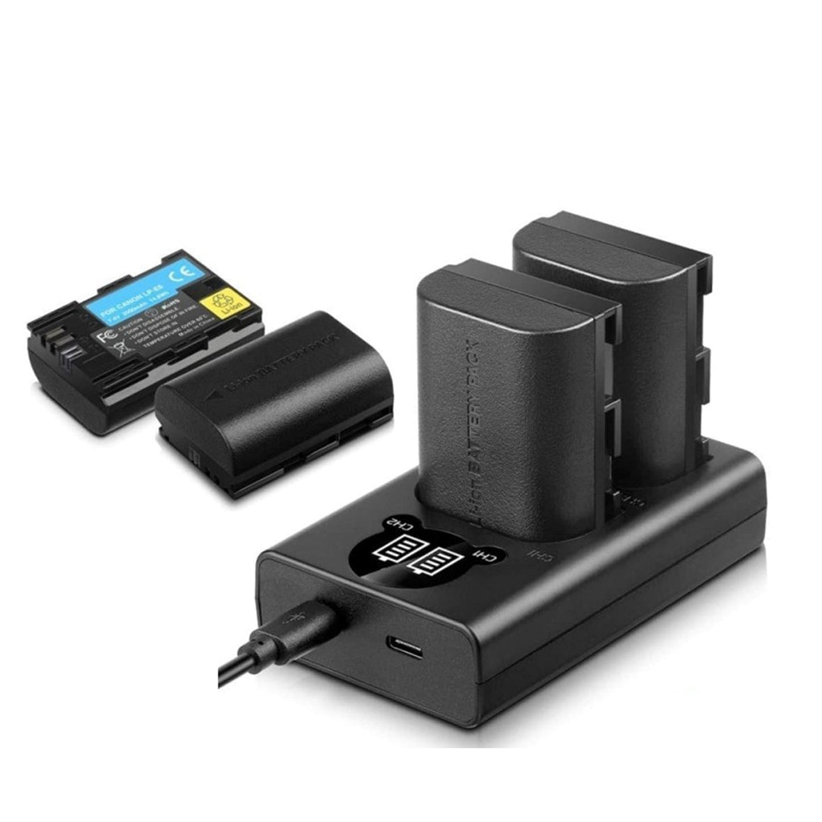 Avangarde Charger Kit LP-E6 Battery and DL-LPE6 Charger