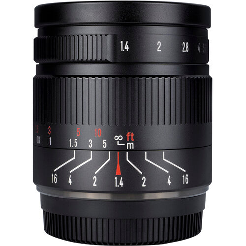 7Artisan 55mm F1.4 Mark II for Sony E Mount (Black)