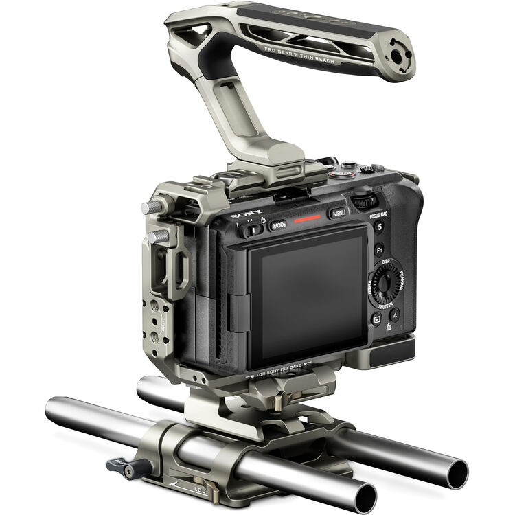 Tilta Camera Cage for Sony FX3/FX30 V2 Basic Kit - Titanium Gray TA-T16-A-TG