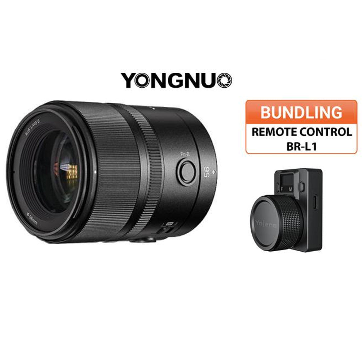 Yongnuo YN56 1.4 DA DSM WL PRO + YongNuo Remote control BR-L1 (Commander Series) (Sony E)