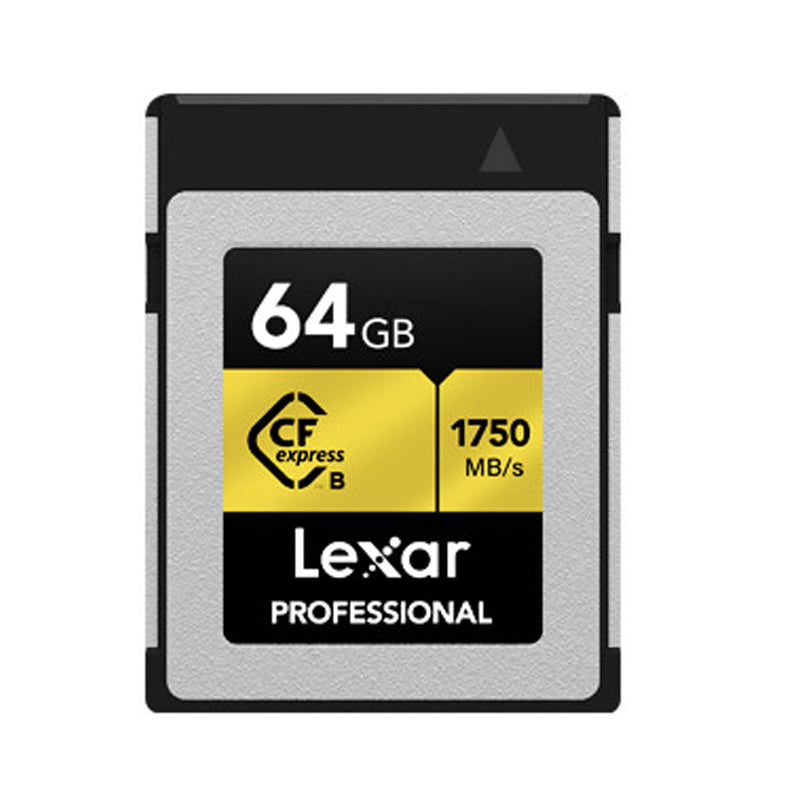 Lexar 64GB Professional CFexpress Type-B Gold Memory Card