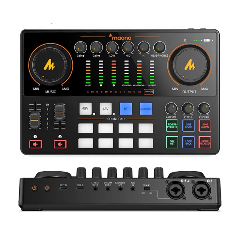 Maono E2 GEN 2 AME2 Soundcard Podcast Console