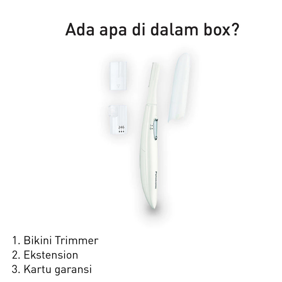 Panasonic Eyebrow Trimmer ES-WF61-W401