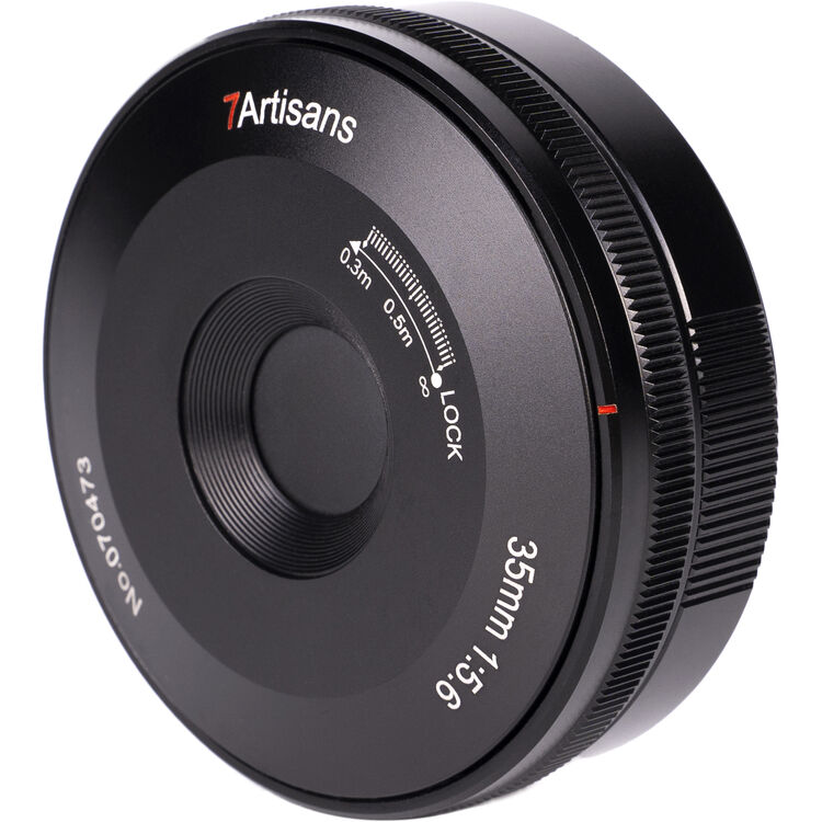 7Artisan 35mm F5.6 Panasonic L Mount (Black)