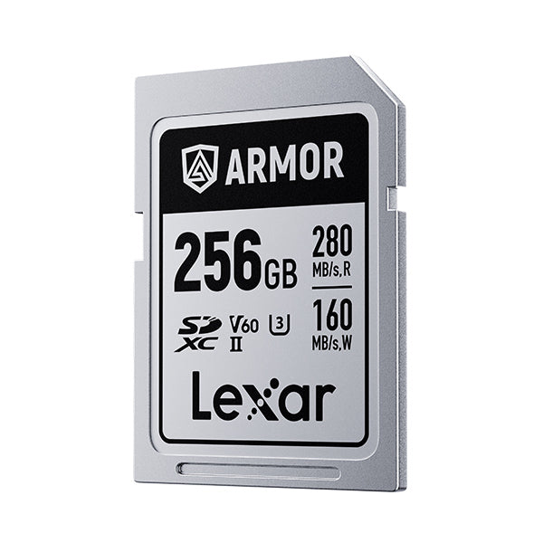 LEXAR ARMOR SILVER PRO SDXC UHS-II 256GB W 160MB/s R 280MB/s LSDAMSP256G-RNNNG