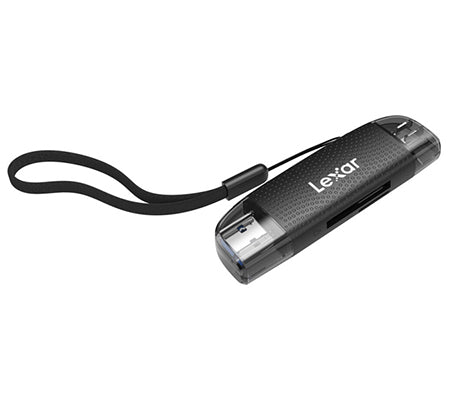 Lexar Dual-Slot USB A/C SD microSD Card Reader LRW310X/LRW310U