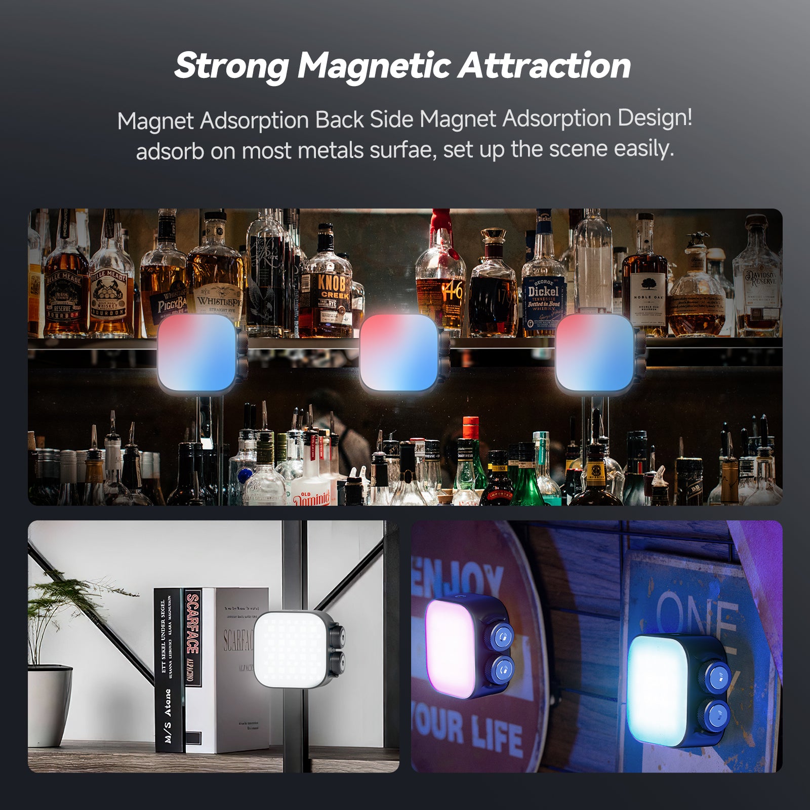 Photoolex Black Tofu 6W RGB Pocket Light