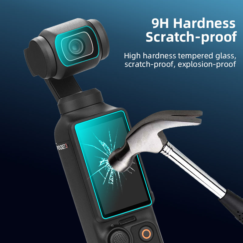 BRDRC OSMO POCKET 3 Tempered Glass (2 sets) EW10038_2