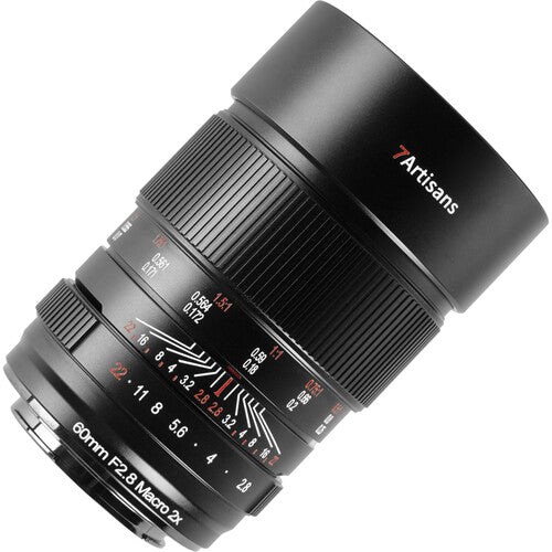 7Artisans 60mm F2.8 Macro 2x Canon EOS-R Mount (Black)