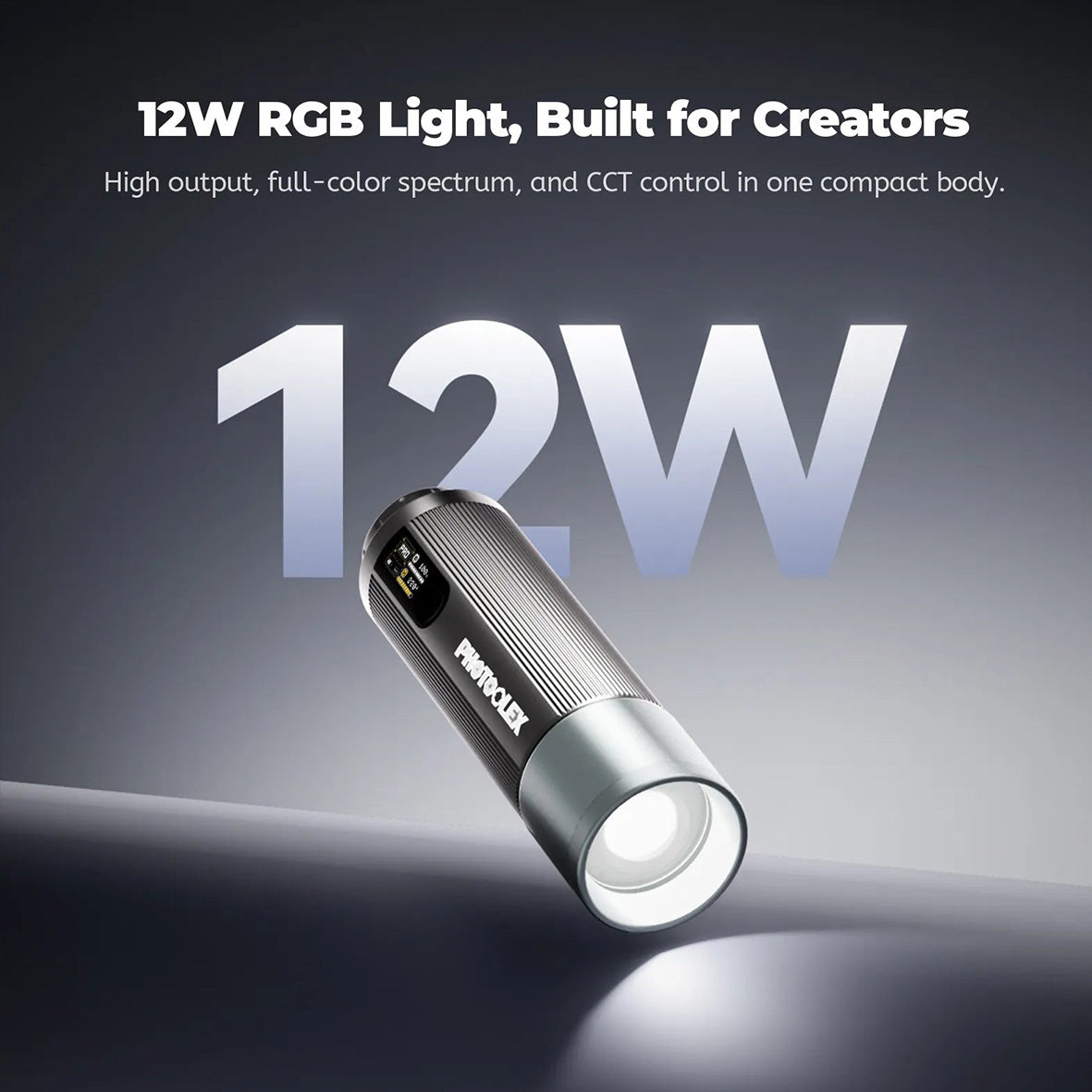 Photoolex ZOOM Light (12W RGB - Steel Magnetic Gobo) TF-LS-083FS-G-PL