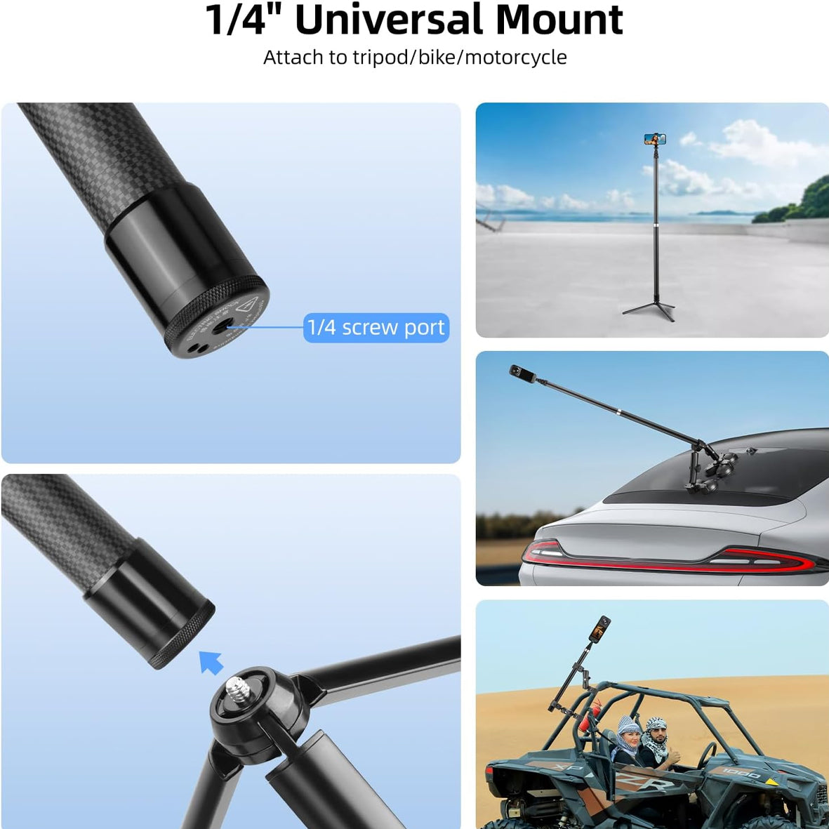 BRDRC Outdoor Selfie Stick max3201