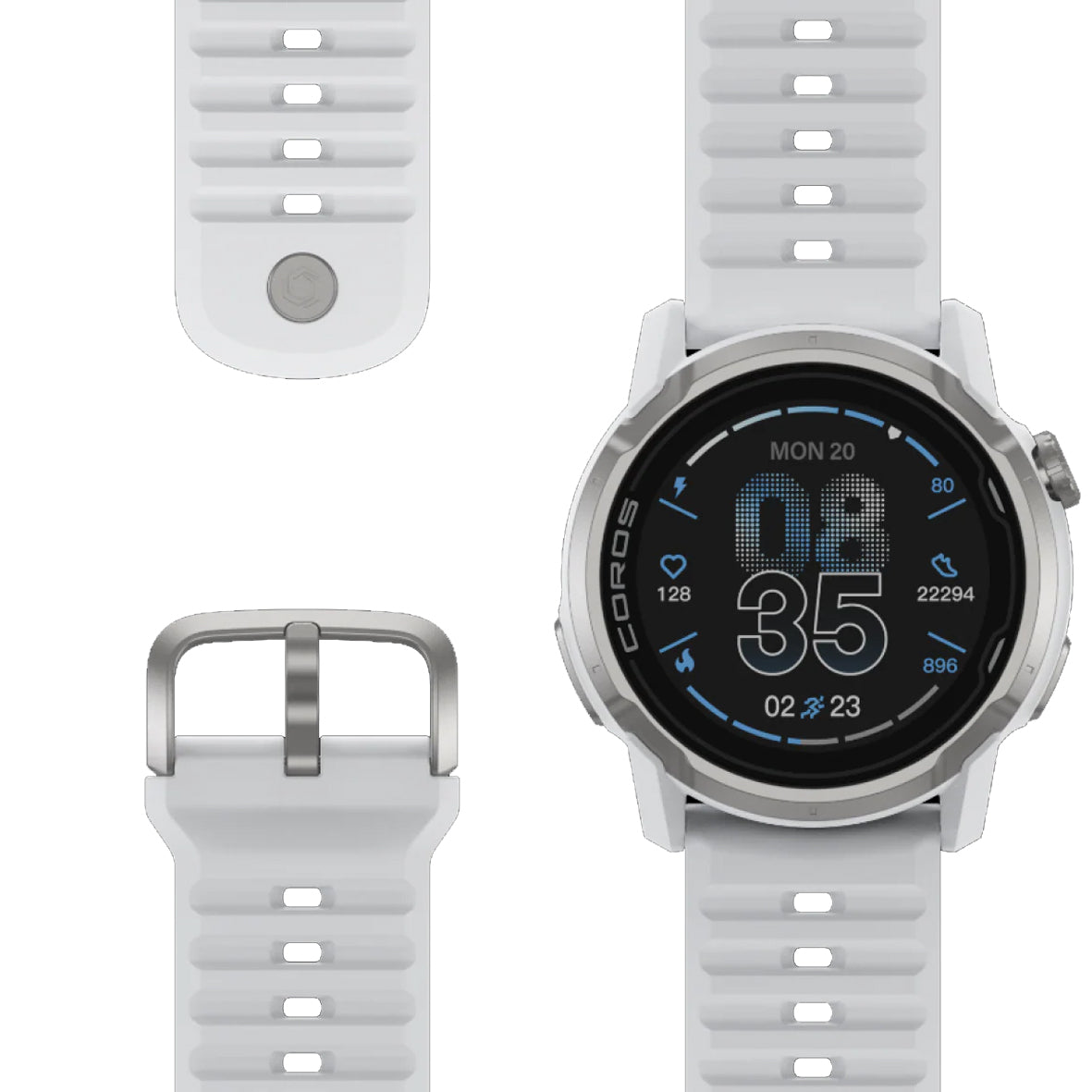 Coros Apex 4 GPS Watch - 42mm - White