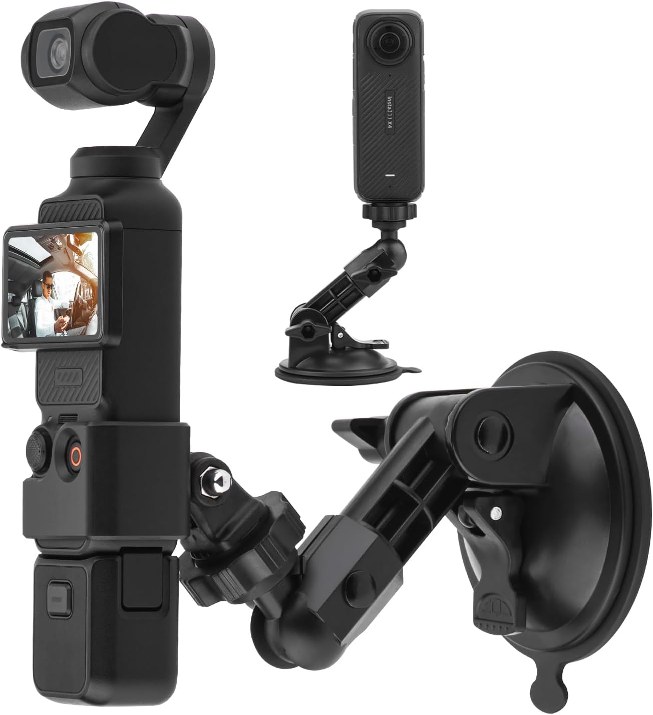 BRDRC OSMO POCKET 3 Car Suction Cup Mount ZZ10131