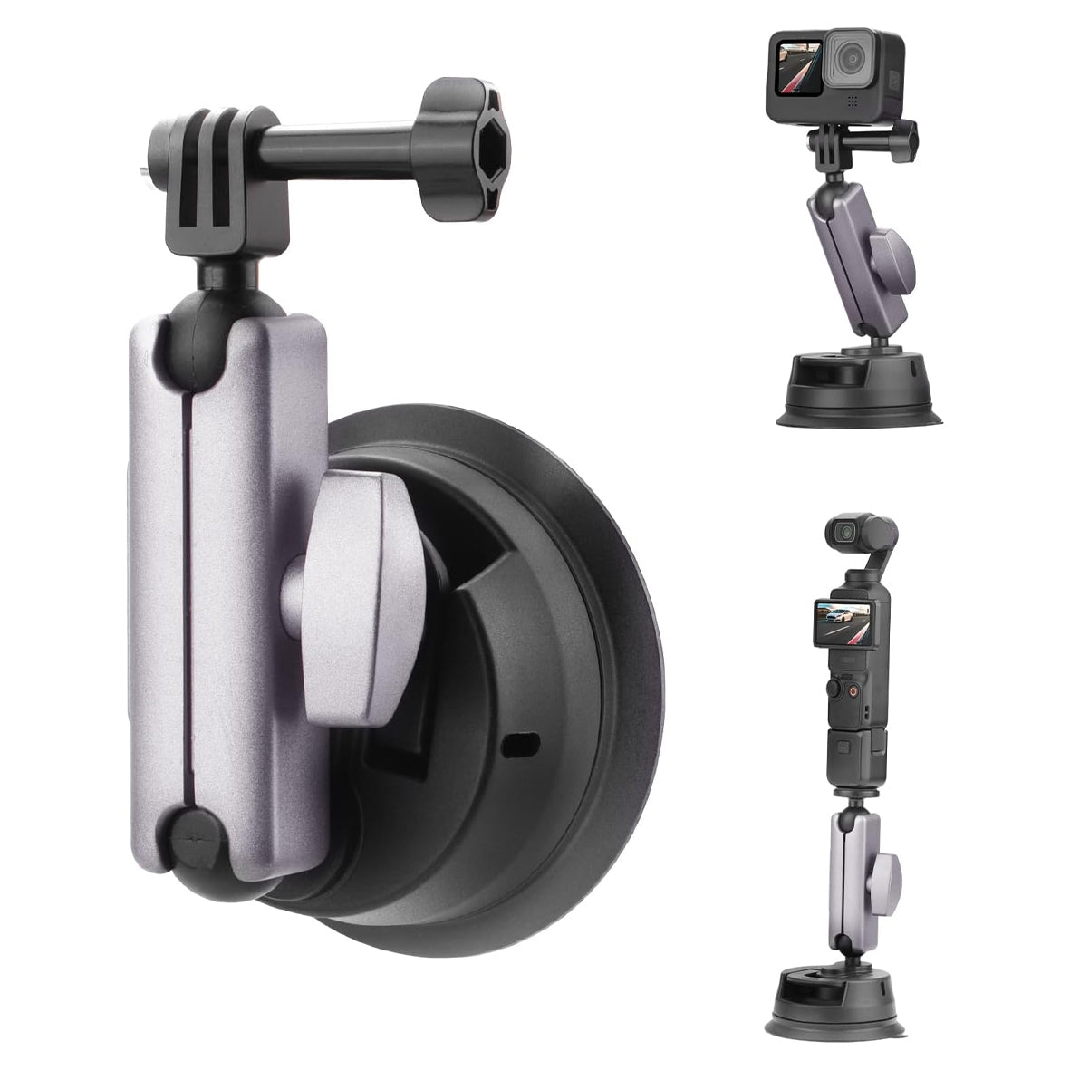 BRDRC Car Suction Cup Bracket for Sports Camera EW10203