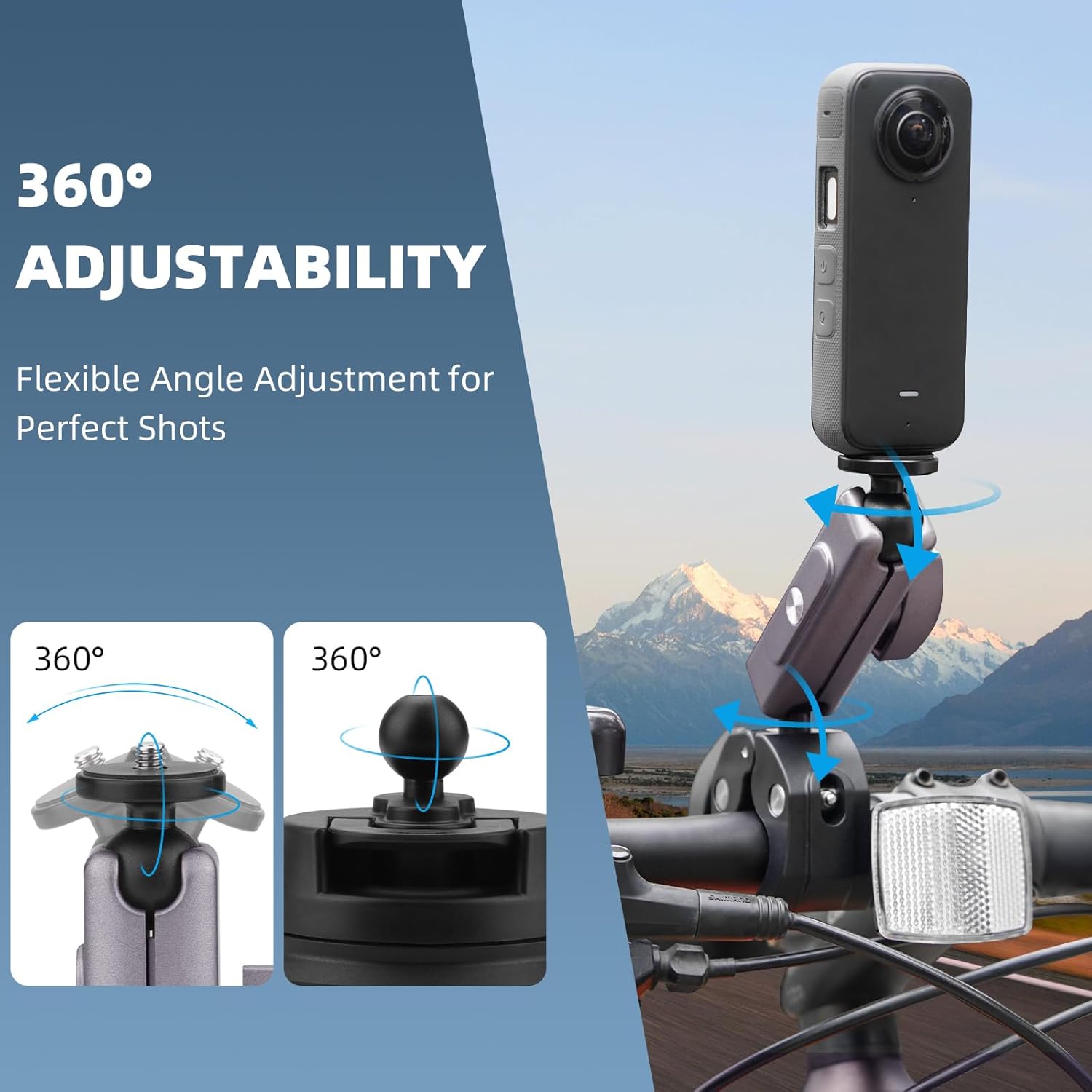 BRDRC Action Camera/POCKET 3 Cycling Mount EW10201