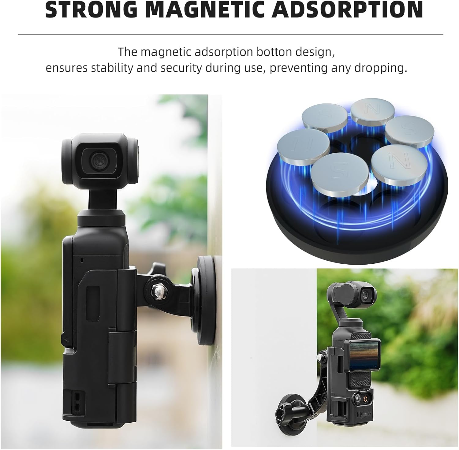 BRDRC Flymile POCKET 3 Magnetic Holder ZZCP10382