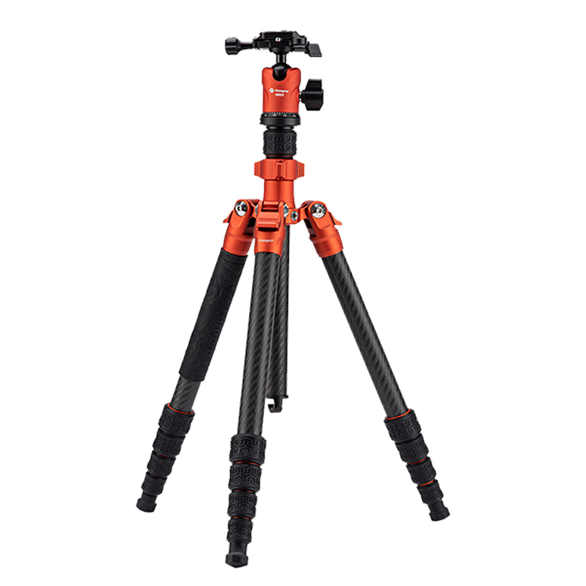 Fotopro Sherpa Carbon Fiber Tripod + 42Q Ballhead Orange