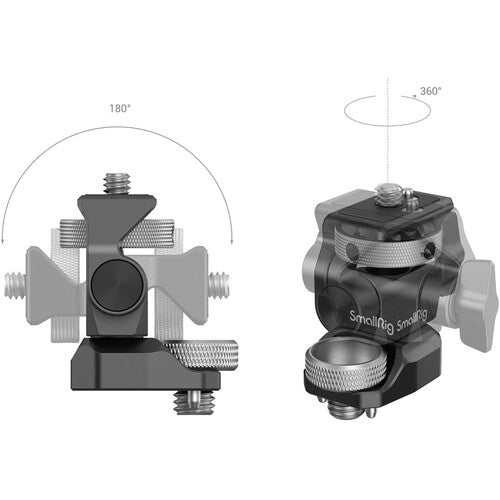 SmallRig Swivel and Tilt Adjustable Monitor Mount with ARRI-Style Screw mount 2903B