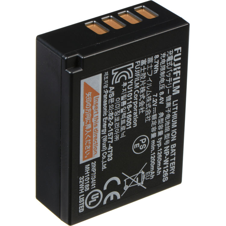 Fujifilm NP-W126S Li-Ion Battery Pack SPC