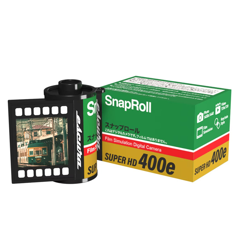 SnapRoll Film Simulation Digital Camera Blind Box with Sandisk Ultra Micro SD 32GB 100Mb/s MicroSDHC UHS-I
