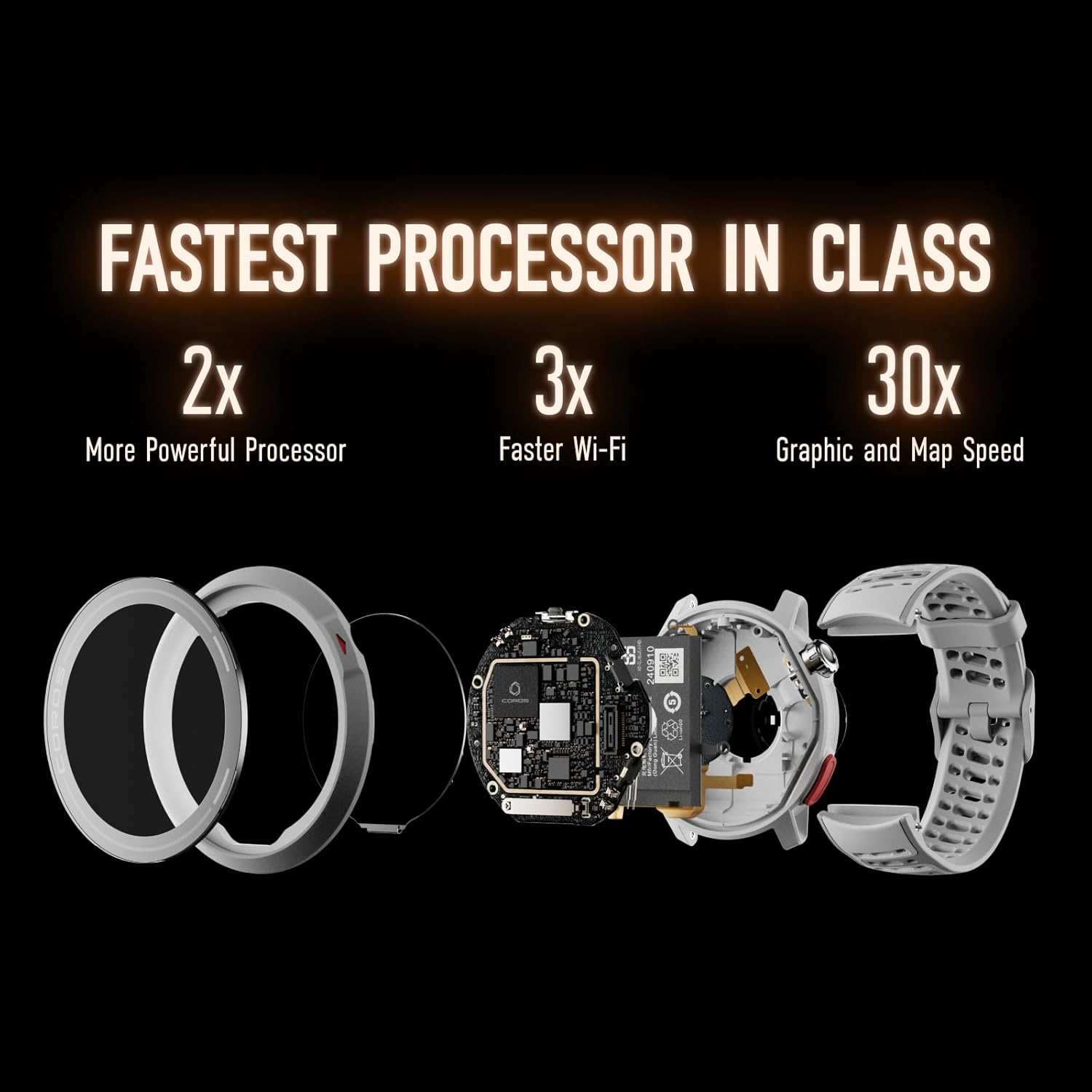 Coros Pace Pro GPS Amoled Sport Watch - Grey