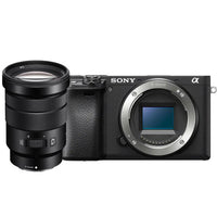 Sony Alpha a6400 Mirrorless Digital Camera Body Only (Black) with Sony E PZ 18-105mm f4 G OSS Lens