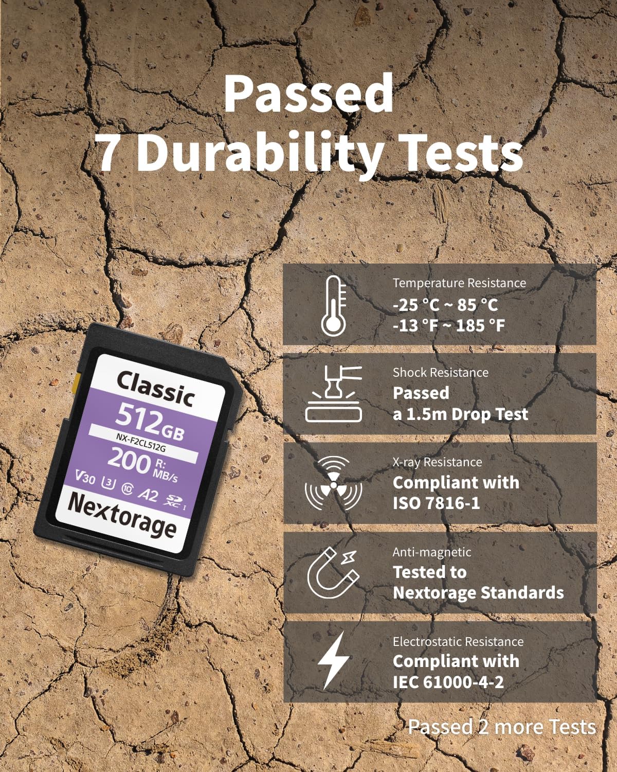 Nextorage NX-F2CL SDXC UHS I 128GB 200MB/s Max Read Speed