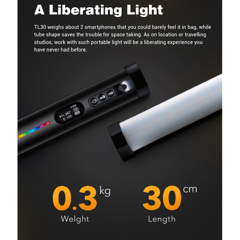 Godox TL30-K4 RGB LED Tube Light 4-Light Kit