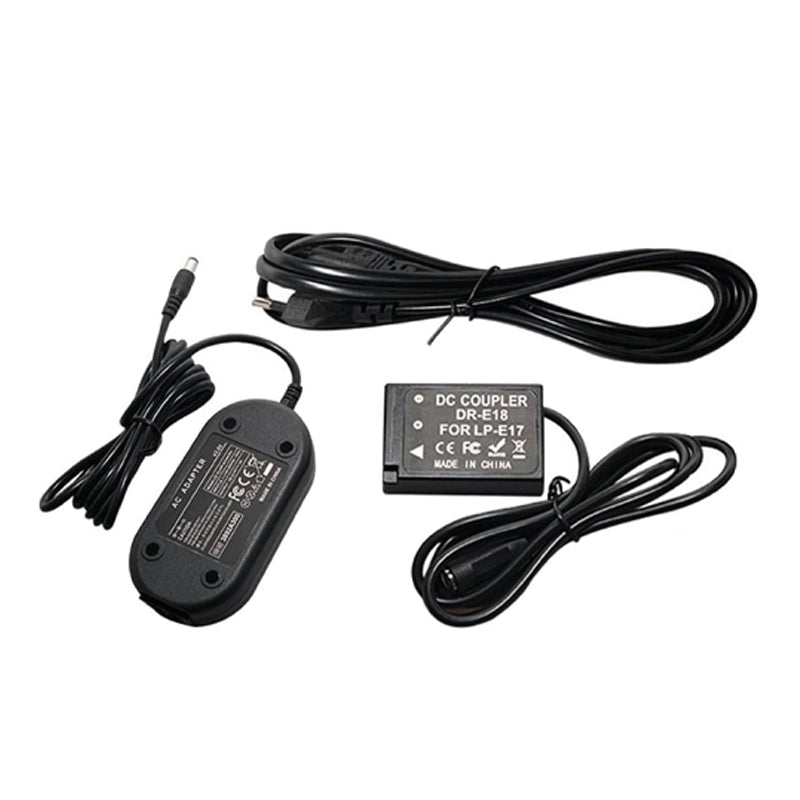 Avangarde LP-E18 Dummy Battery DC Coupler Power Adapter