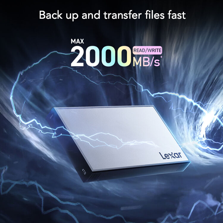 Lexar 2TB Professional Workflow Portable SSD LPWF7502T-2ANGL