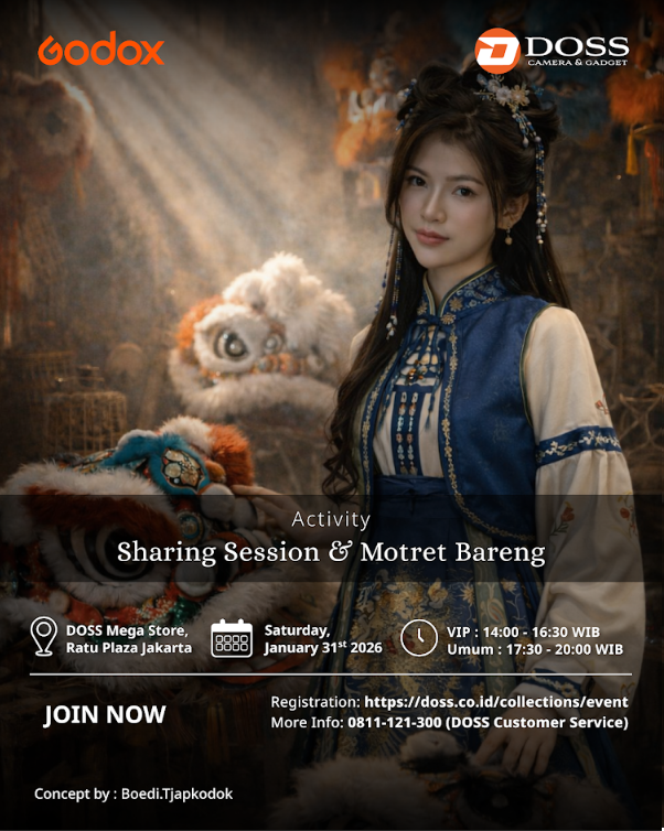 Hunting Session: Imlek & Barongsai bersama Aldo Sinarta, Professional Photographer.