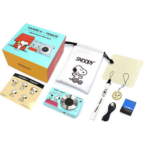 Yashica x Snoopy Digital Camera (Blue) YAS-DG10SP-BU
