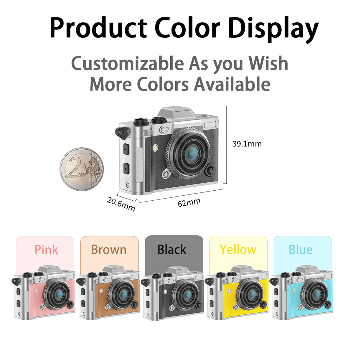Avangarde Mica II (Mini Camera) - Brown with Sandisk Ultra MicroSD 32GB