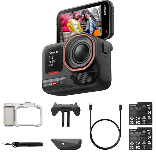 Insta360 Ace Pro 2 Dual Battery Xplorer Bundle (Silver)