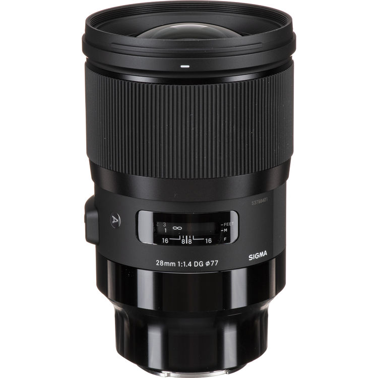Sigma 28mm f1.4 DG HSM Art Lens for Sony E