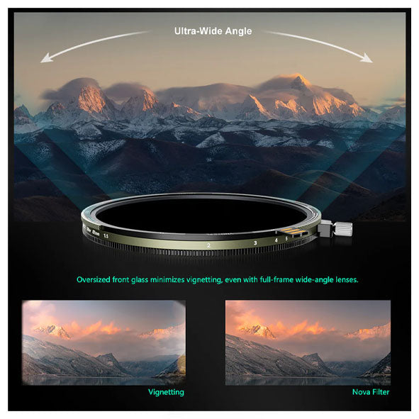 H&Y Nova Series HD VND+CPL Filter 77mm