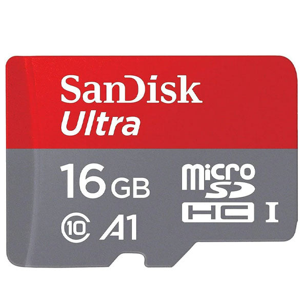 SanDisk Ultra 16GB SDHC UHS-I Micro SD Card with 98MB/S Read Speed A1 BND
