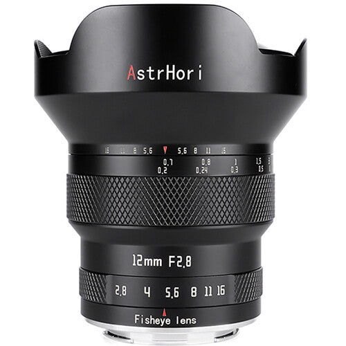 AstrHori 12mm f/2.8 Full Frame Fisheye Lens for Sony E Mount