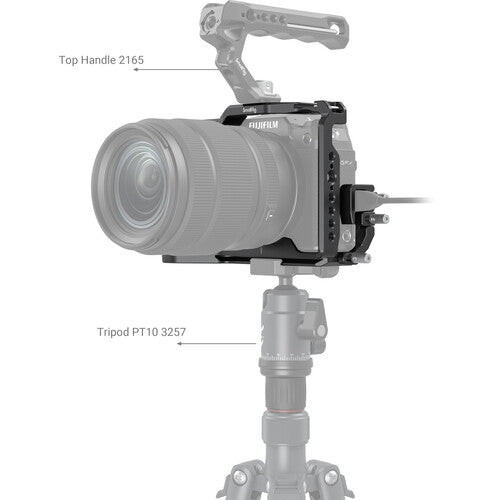 SmallRig Cage & Cable Clamp for FUJIFILM GFX100S/GFX50S II 3715