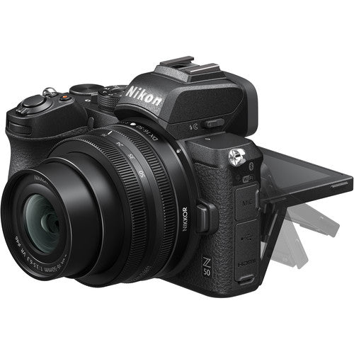 Nikon Z50 Mirrorless Digital Camera with 16-50mm and 50-250mm Lens
