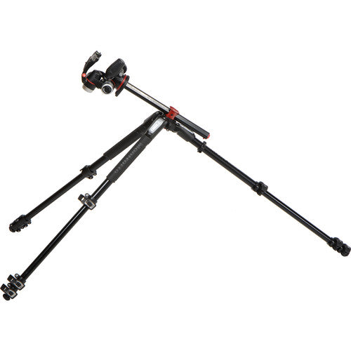 Manfrotto MK190XPRO4-3WCN 190 Aluminium 4-Section Tripod with 3 Way head