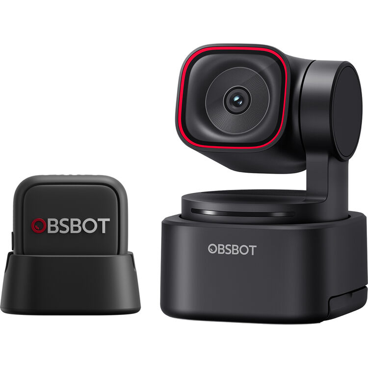 OBSBOT Tiny 3 Lite Webcam with VOX SE Wireless Microphone Combo