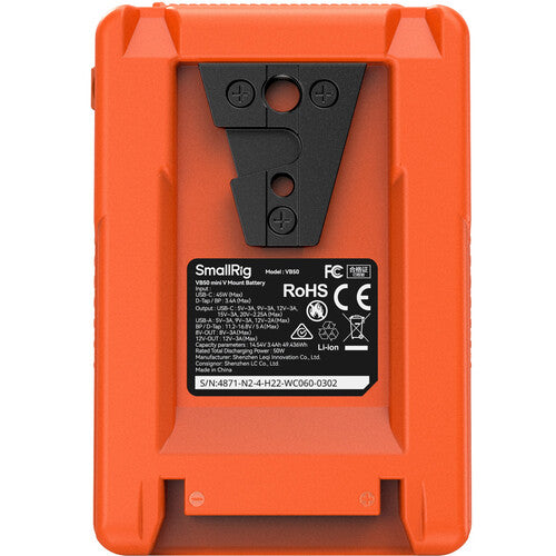 SmallRig VB50 mini V Mount Battery (Green) 4872