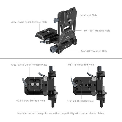 SmallRig Compact V-Mount Battery Mounting System 4064B