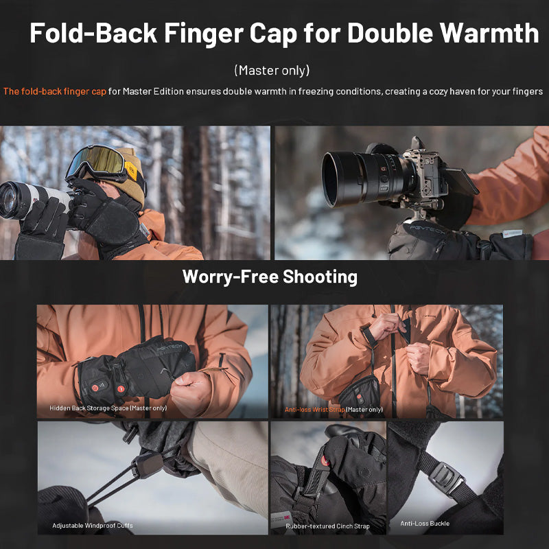 PGYTECH Photography Gloves (Master) XL P-GM-203
