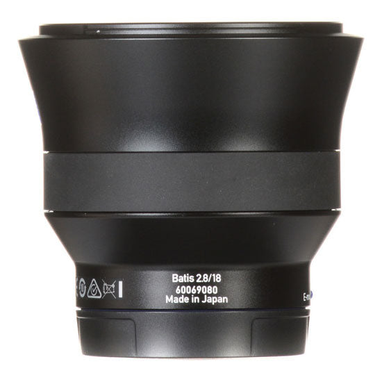 ZEISS BATIS LENS 18MM F2.8 FOR SONY E-MOUNT